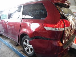 2011 Toyota Sienna LE Burgundy 3.5L AT 2WD #Z24567